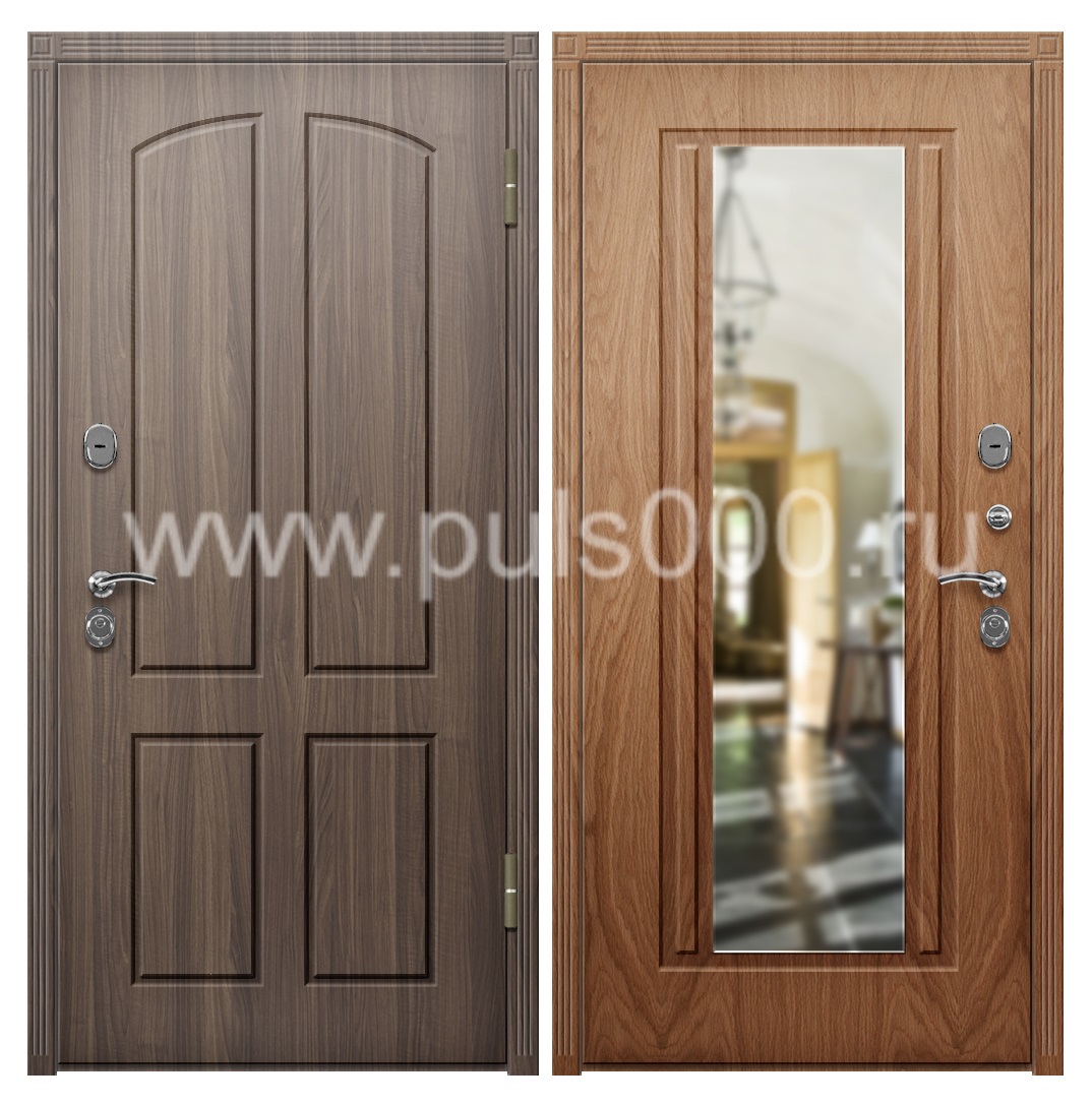 Входная наружная дверь с МДФ в коттедж MDF-83, цена 42 000 руб. Входная наружная дверь с МДФ в коттедж MDF-83, цена 42 000 руб.
